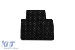 Gummimatten Gumarny Zubri geeignet für Nissan X-Trail nach 2013, Renault Koleos nach 2016, 4-teiliges Set, schwarze Farbe-image-6252326