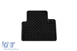 Gummimatten Gumarny Zubri geeignet für Nissan Qashqai nach 2014, 4-teiliges Set, schwarze Farbe-image-6254334