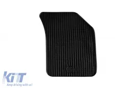 Gummimatten Gumarny Zubri geeignet für Opel Agila, Suzuki Splash 2008-2015, 4-teiliges Set, schwarze Farbe-image-6251676