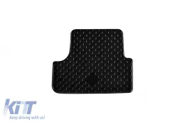 Gummimatten Gumarny Zubri geeignet für Opel Grandland X, Peugeot 3008, Citroen C5 AirCross nach 2017, 4-teiliges Set, schwarze Farbe-image-6252182