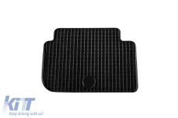 Gummimatten Gumarny Zubri geeignet für Peugeot 407 2004-2011, 4-teiliges Set, schwarze Farbe-image-6251461
