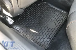 Gummimatten Gumarny Zubri geeignet für Peugeot 508 nach 2018, Citroen DS9 nach 2020, 4-teiliges Set, schwarze Farbe-image-6252309