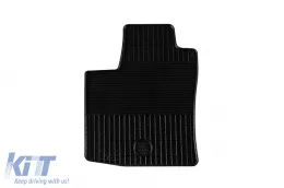 Gummimatten Gumarny Zubri geeignet für Renault Twingo 2007-2014, 4-teiliges Set, schwarze Farbe-image-6251669