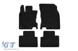 image-22-Gummimatten Gumarny Zubri geeignet für Renault Kadjar nach 2015, 4-teiliges Set, schwarze Farbe