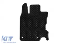 Gummimatten Gumarny Zubri geeignet für Renault Kadjar nach 2015, 4-teiliges Set, schwarze Farbe-image-6254337