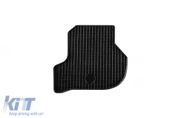 Gummimatten Gumarny Zubri geeignet für Seat Leon 2005-2012, Altea 2004-2015, 4-teiliges Set, schwarze Farbe-image-6251824