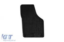 Gummimatten Gumarny Zubri geeignet für Seat Toledo, Altea, Leon 2004-2008, 4-teiliges Set, schwarze Farbe-image-6251470