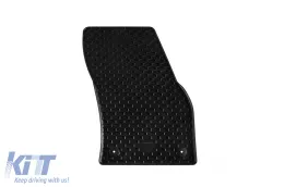 Gummimatten Gumarny Zubri geeignet für Seat Ateca nach 2016, Skoda Karoq nach 2017, 4-teiliges Set, schwarze Farbe-image-6254429