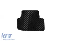 Gummimatten Gumarny Zubri geeignet für Seat Ateca nach 2016, Skoda Karoq nach 2017, 4-teiliges Set, schwarze Farbe-image-6254431