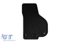 Gummimatten Gumarny Zubri geeignet für Skoda Superb 2008-2015, 4-teiliges Set, schwarze Farbe-image-6251746