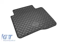 Gummimatten Gumarny Zubri geeignet für SsangYong Torres EVX nach 2023, 4-teiliges Set, schwarze Farbe-image-6232023