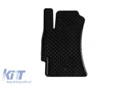 Gummimatten Gumarny Zubri geeignet für Subaru Legacy 2003-2019, Outback 2005-2019, Impreza 2007-2016, Forester 2008-2018, 4-teiliges Set, schwarze Farbe-image-6252039