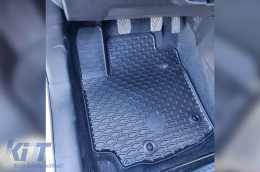Gummimatten Gumarny Zubri geeignet für Suzuki S-Cross, S-Cross Hybrid nach 2022, 4-teiliges Set, schwarze Farbe-image-6254743