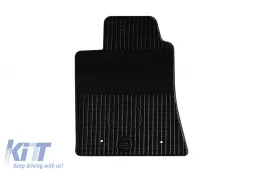 Gummimatten Gumarny Zubri geeignet für Toyota Avensis 2003-2008, 4-teiliges Set, schwarze Farbe-image-6251448