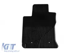 Gummimatten Gumarny Zubri geeignet für Toyota Corolla Verso 2004-2009, 4-teiliges Set, schwarze Farbe-image-6251474