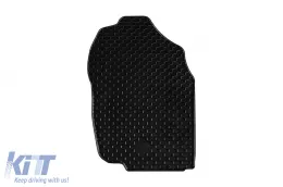 Gummimatten Gumarny Zubri geeignet für Toyota Rav4 2013-2018, 4-teiliges Set, schwarze Farbe-image-6251941