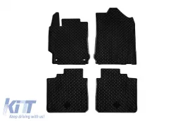 image-3-Gummimatten Gumarny Zubri geeignet für Toyota Camry 2011-2017, 4-teiliges Set, schwarze Farbe
