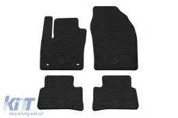 image-12-Gummimatten Gumarny Zubri geeignet für Toyota C-HR, Hybrid nach 2023, 4-teiliges Set, schwarze Farbe