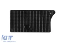 Gummimatten Gumarny Zubri geeignet für Volkswagen Sharan, Seat Alhambra 1996-2009 mit runden Clips, 7 Sitze, 6-teiliges Set, schwarze Farbe-image-6231884