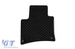 Gummimatten Gumarny Zubri geeignet für Volkswagen Touareg, Porsche Cayenne 2010-2017, 4-teiliges Set, schwarze Farbe-image-6231915