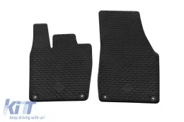 Gummimatten Gumarny Zubri geeignet für Volkswagen ID.7 nach 2023, 4-teiliges Set, schwarze Farbe-image-6232137
