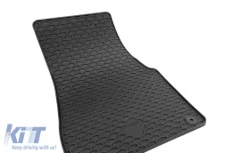 Gummimatten Gumarny Zubri geeignet für Volkswagen ID.7 nach 2023, 4-teiliges Set, schwarze Farbe-image-6232142