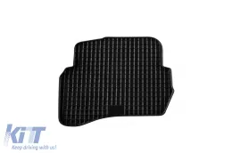 Gummimatten Gumarny Zubri geeignet für Volkswagen Passat B5, B5.5 1997-2004 mit runden Clips, 4-teiliges Set, schwarze Farbe-image-6251077