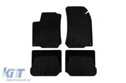 image-46-Gummimatten Gumarny Zubri geeignet für Volkswagen Golf IV, Bora, New Beetle 1997-2002 mit runden Clips, 4-teiliges Set, schwarze Farbe