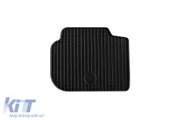 Gummimatten Gumarny Zubri geeignet für Mitsubishi Colt 2004 - 2009, 4-teiliges Set, schwarze Farbe-image-6251804