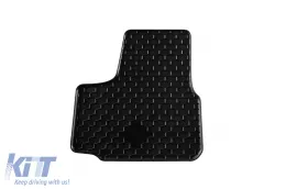 Gummimatten Gumarny Zubri geeignet für Volkswagen Up, Skoda Citigo, Seat Mii nach 2012, 4-teiliges Set, schwarze Farbe-image-6251906