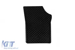 Gummimatten Gumarny Zubri geeignet für Volkswagen e-UP, Skoda Citigo e-iV, Seat e-MII nach 2020, 4-teiliges Set, schwarze Farbe-image-6252412