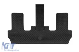 image-15-Gummimatten Gumarny Zubri geeignet für Volkswagen ID.Buzz People nach 2022, 6 Sitze, für die dritte Sitzreihe, langer Radstand, 1-teiliges Set, schwarze Farbe