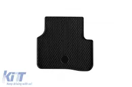 Gummimatten Gumarny Zubri geeignet für Volkswagen Passat B6, B7 2005-2014, CC 2008-2017, Alltrack nach 2012 mit runden Clips, 4-teiliges Set, schwarze Farbe-image-6254140