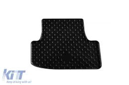 Gummimatten Gumarny Zubri geeignet für Volkswagen T-Roc nach 2017, 4-teiliges Set, schwarze Farbe-image-6254470