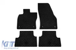 image-62-Gummimatten Gumarny Zubri geeignet für Volkswagen T-Roc Cabrio nach 2019, 4-teiliges Set, schwarze Farbe