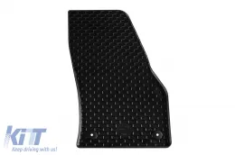 Gummimatten Gumarny Zubri geeignet für Volkswagen T-Roc Cabrio nach 2019, 4-teiliges Set, schwarze Farbe-image-6254592