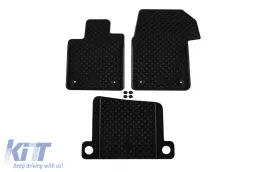 image-77-Gummimatten Gumarny Zubri geeignet für Volkswagen T7 Multivan nach 2021, 3-teiliges Set, schwarze Farbe
