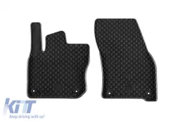 Gummimatten Gumarny Zubri geeignet für Volkswagen Tiguan MHeV nach 2024, 4-teiliges Set, schwarze Farbe-image-6254784