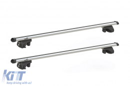 Hakr aluminum crossbars Rods Alu with mounts 0013 suitable for vehicles with high roof rails - ABARRR6009512