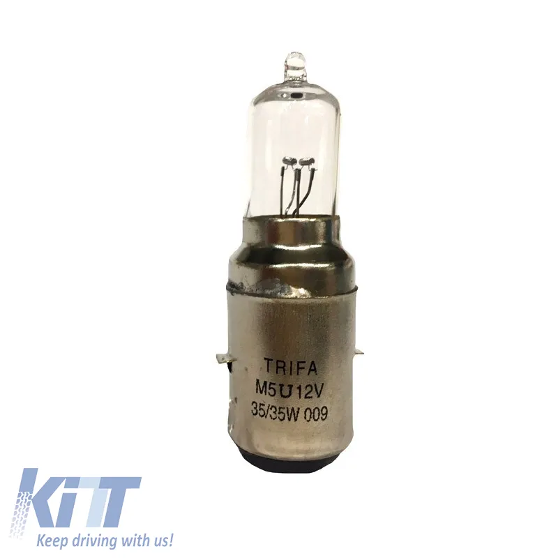 Halogen Bulb Moto M5 BA20D BT0 12V 35/35W Trifa 00453 1 Piece