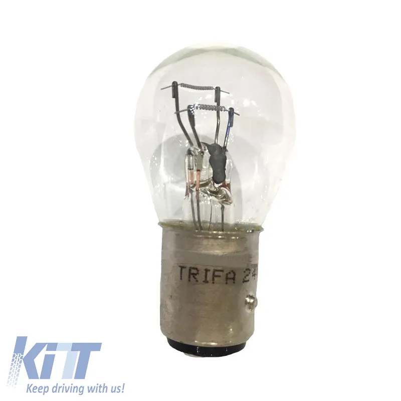 Halogen Bulb P21/5W BAY15D 24V Double Trifa 3382 1 Piece