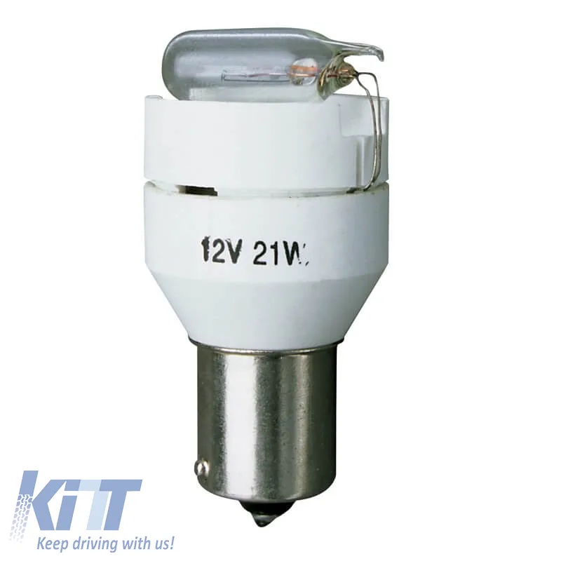 Halogen Bulb P21W BA15S 12V Single With Sound "Back Up Alarm" 1 Piece
