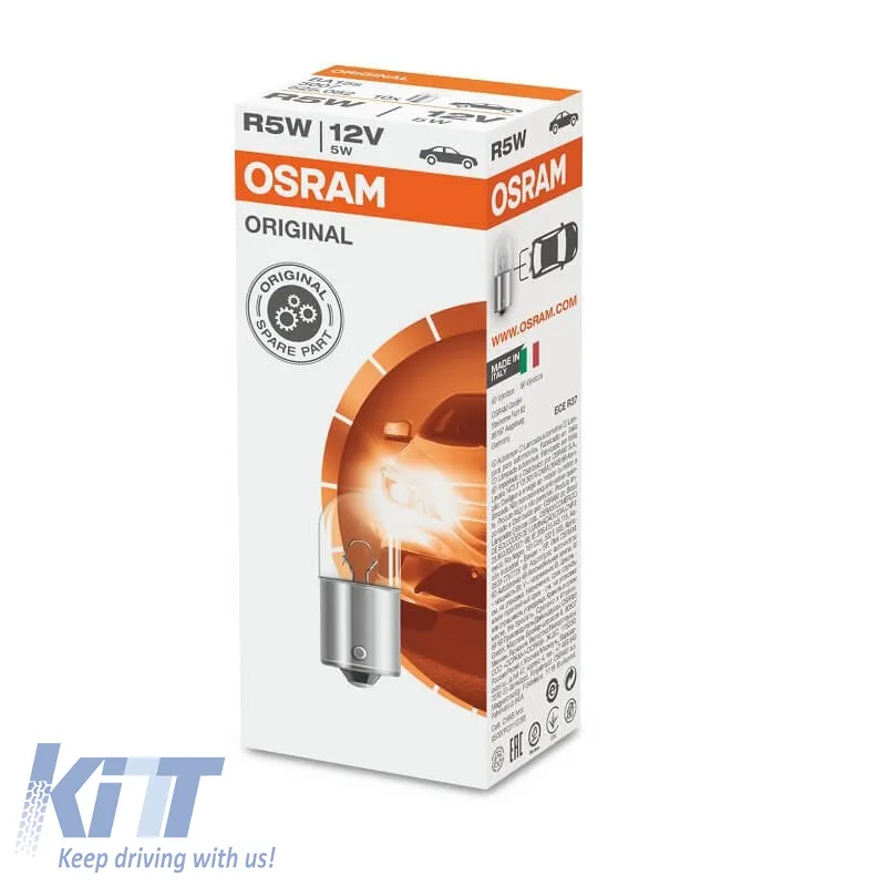 Halogen Bulb R5W BA15S 12V 5w Osram 5007 1 Piece