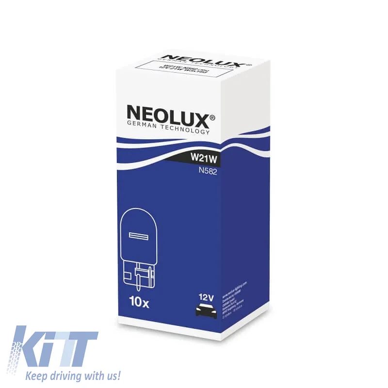 Halogen Bulb T20 W21W / 3156 W3X16D 12volt Single Neolux By Osram N582 1pc
