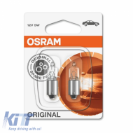 Halogen Bulbs BA9S 12V 5w Osram Original 64111-02B 2 Pieces