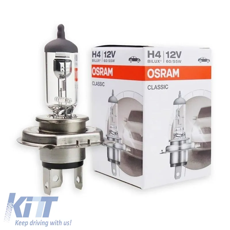Halogen Headlight Lamp H4 12V 60/55w P43T Classic Line Osram 64193CLC 1 pc