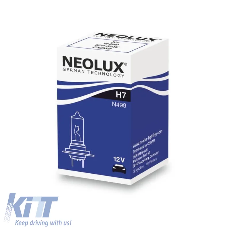 Halogen Headlight Lamp H7 12V 55w Neolux by Osram N499 1 pc