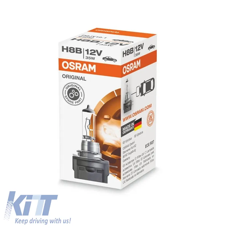 Halogen Headlight Lamp H8B 12V 35w PGJY19-1 Osram 64242 1 pc
