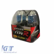 Halogen Headlight Lamps 9007 12V 100/80w Galaxy White Type-R TR-9112W 2pcs-image-6299730