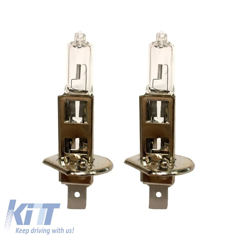 Halogen Headlight Lamps H1 12V 55w Auto GS 2pcs
